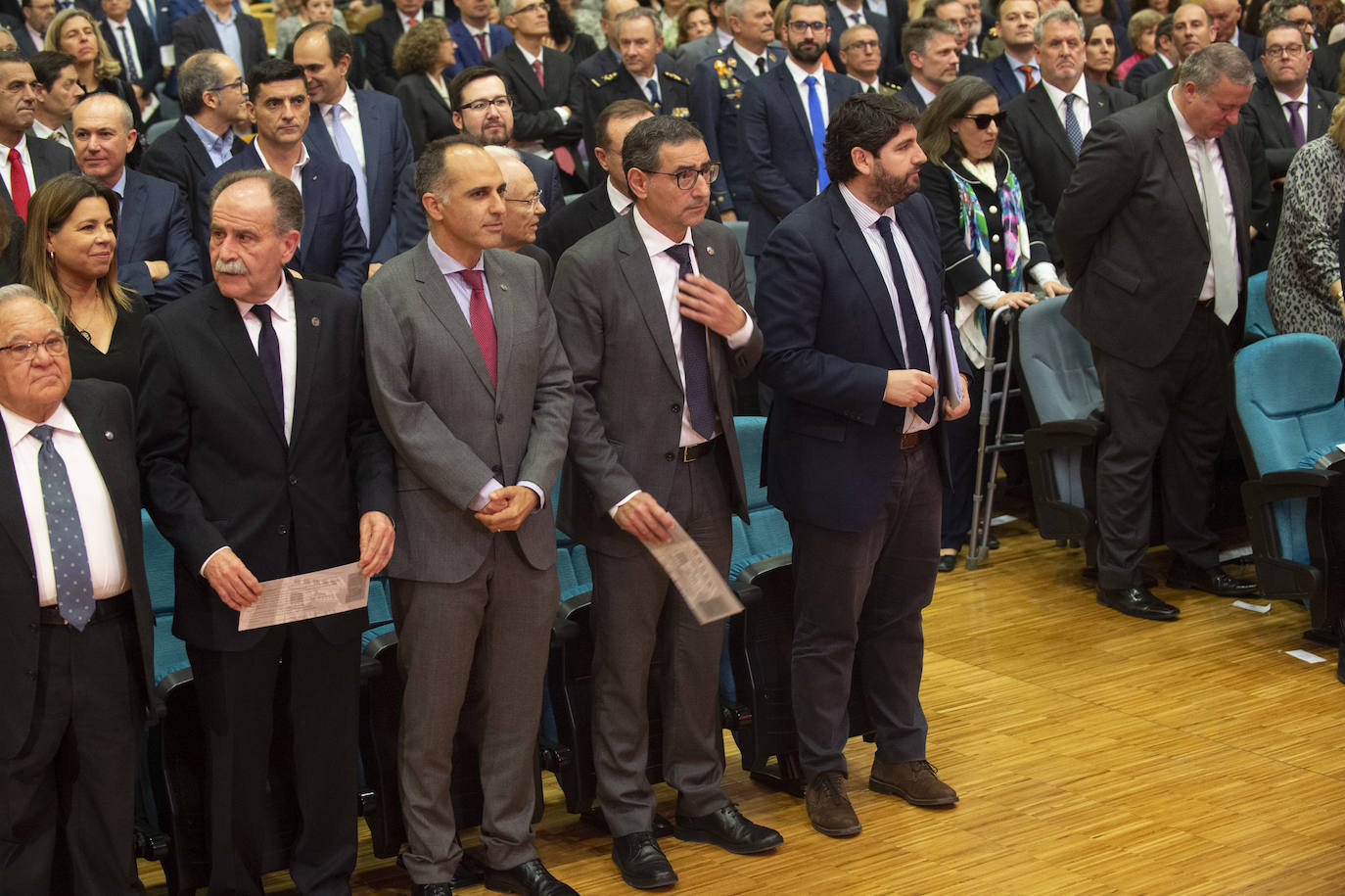 Fotos: La UMU entrega sus Medallas de Oro a los exrectores Lozano Teruel, Roca, Monreal, Ballesta y Cobacho