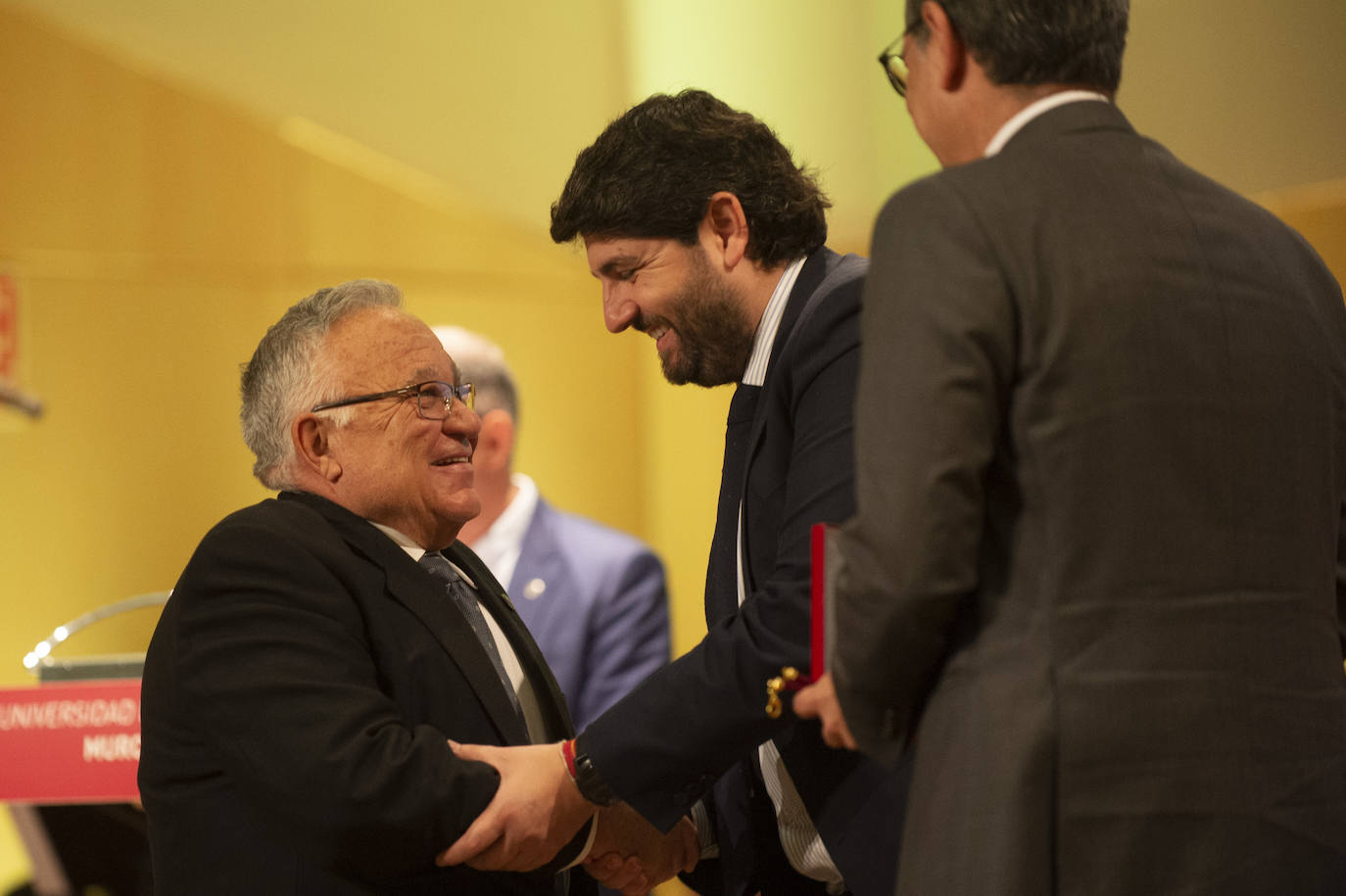 Fotos: La UMU entrega sus Medallas de Oro a los exrectores Lozano Teruel, Roca, Monreal, Ballesta y Cobacho