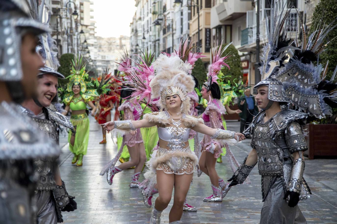 Fotos: La samba marca el inicio del Carnaval en Cartagena