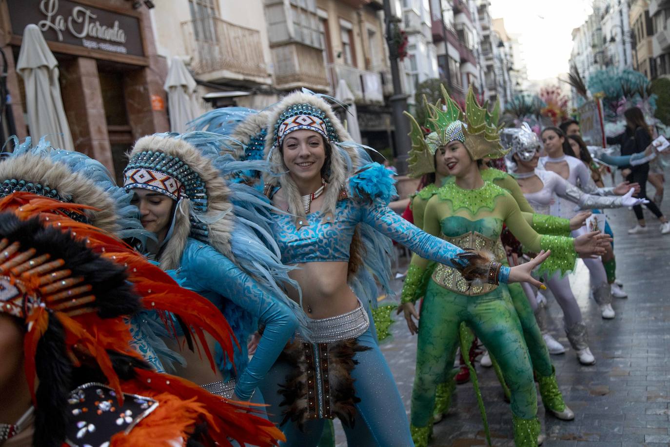 Fotos: La samba marca el inicio del Carnaval en Cartagena