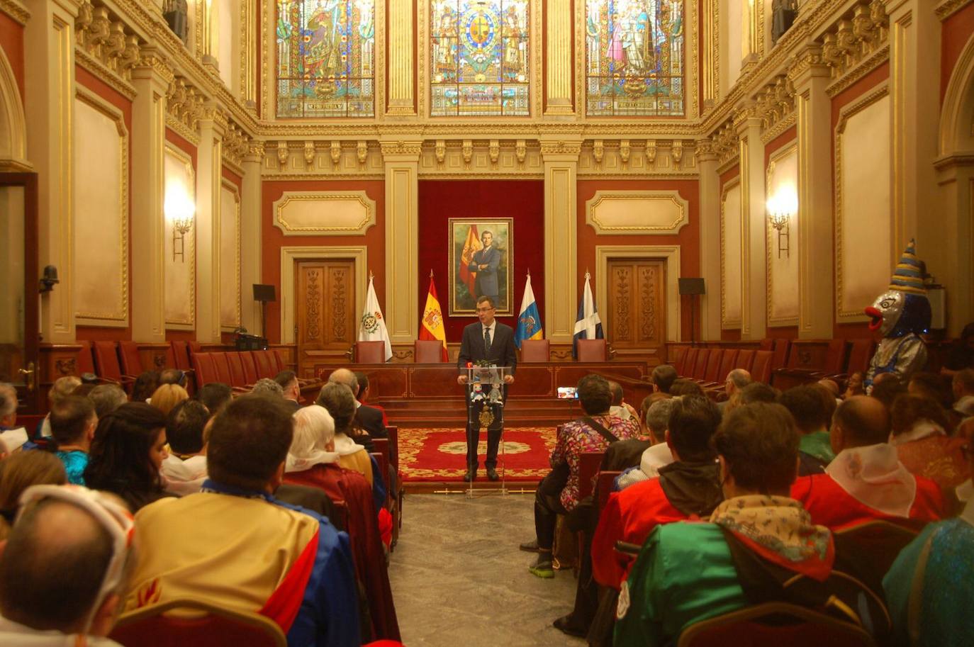 Fotos: El Entierro de la Sardina se promociona en Tenerife