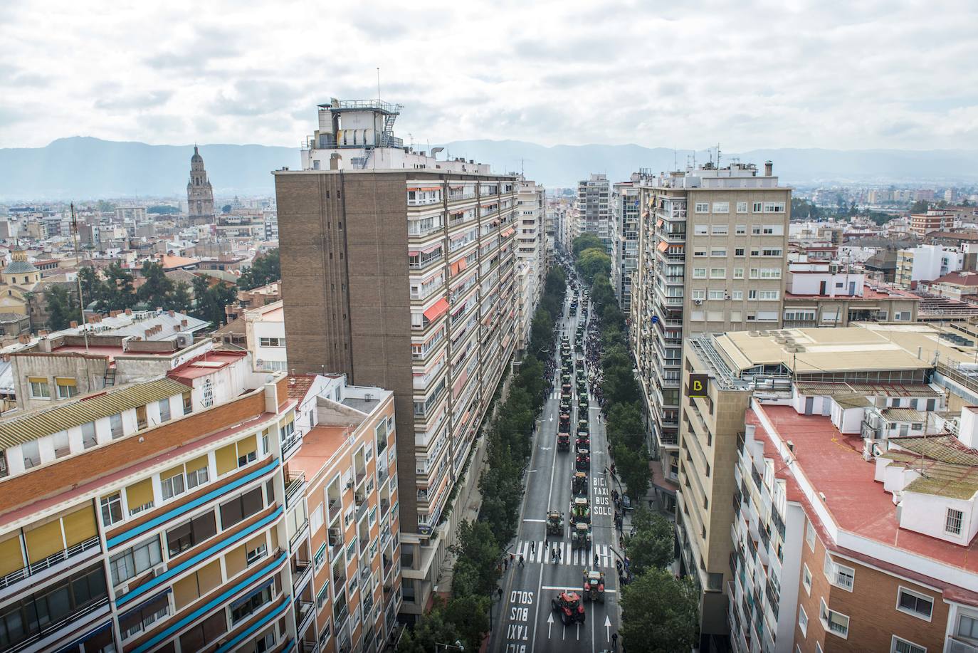 Fotos: La protesta del campo llega ya a Murcia