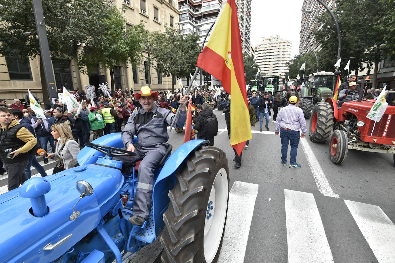 Fotos: La protesta del campo llega ya a Murcia