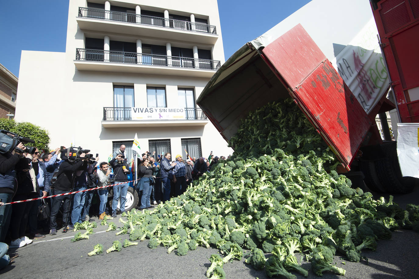 Fotos: La protesta del campo llega ya a Murcia