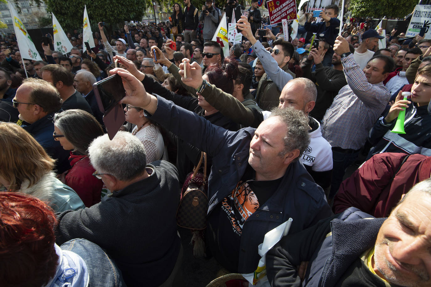 Fotos: La protesta del campo llega ya a Murcia