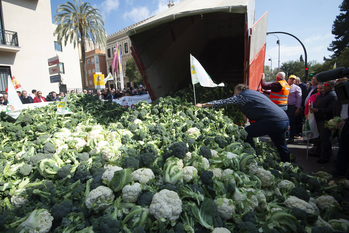 Fotos: La protesta del campo llega ya a Murcia