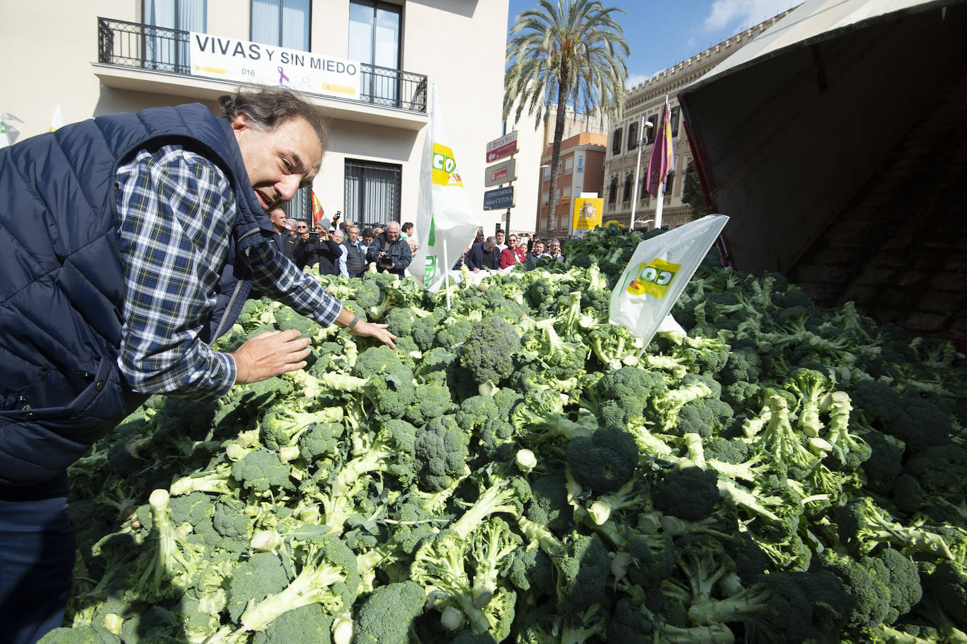 Fotos: La protesta del campo llega ya a Murcia