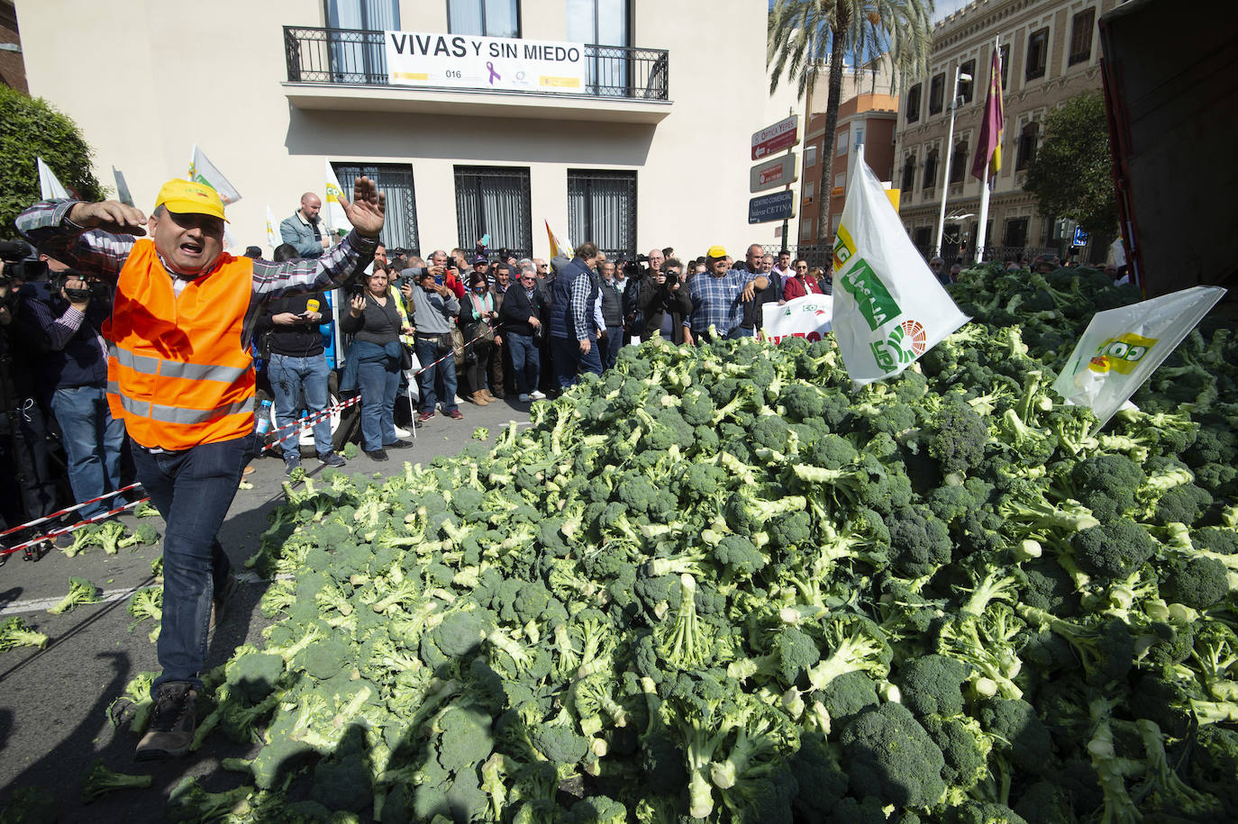 Fotos: La protesta del campo llega ya a Murcia