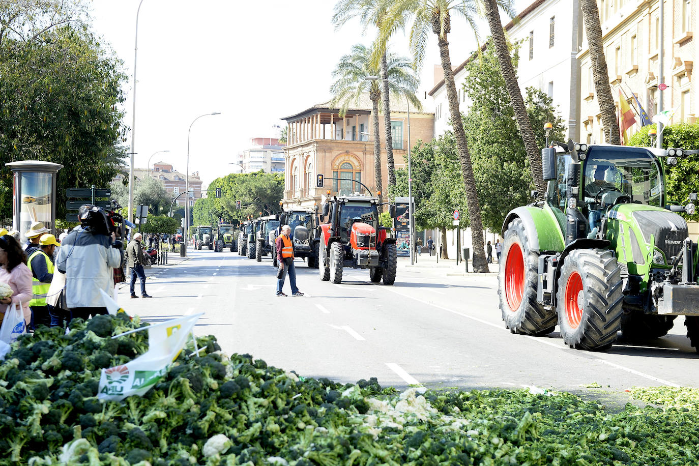 Fotos: La protesta del campo llega ya a Murcia