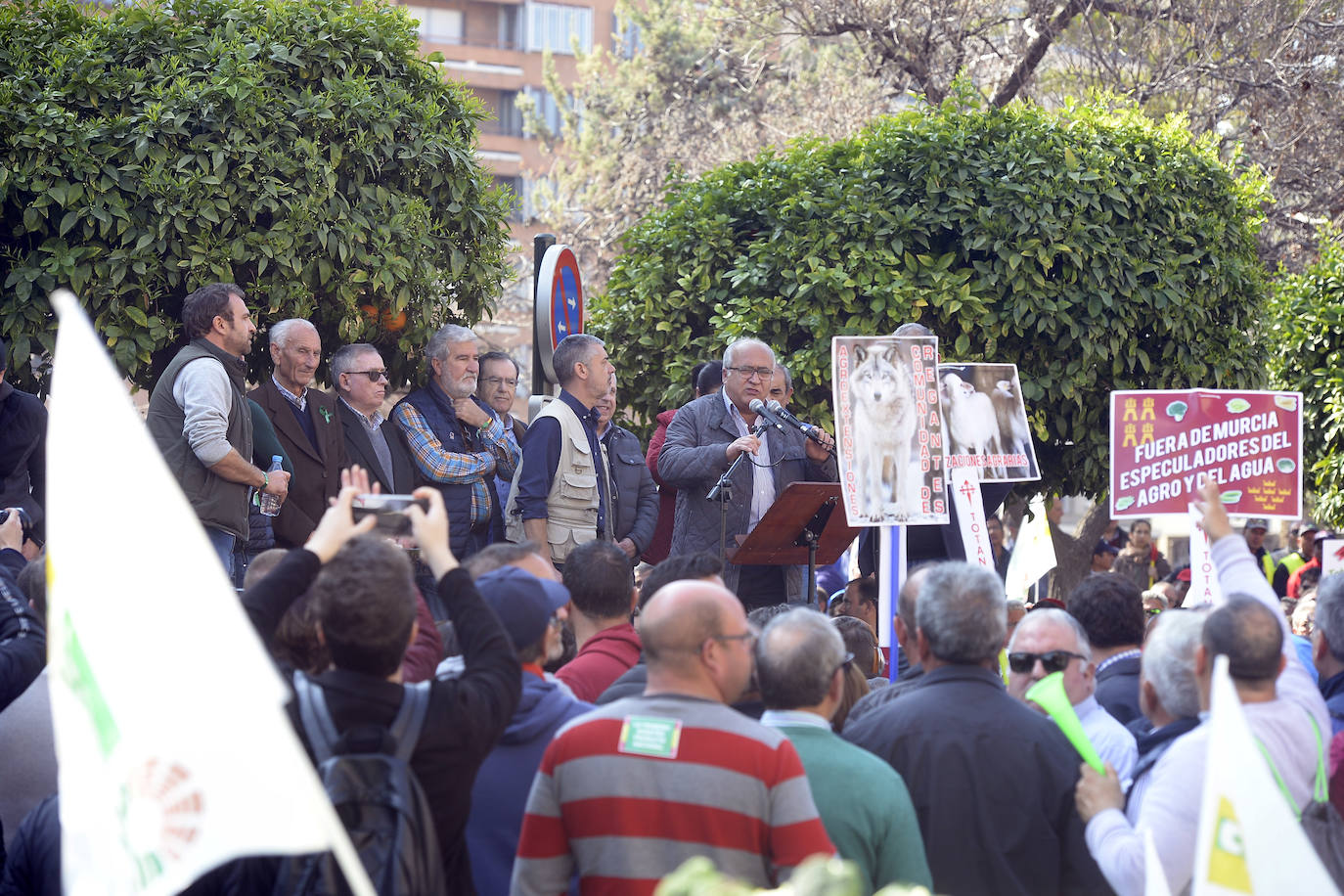 Fotos: La protesta del campo llega ya a Murcia