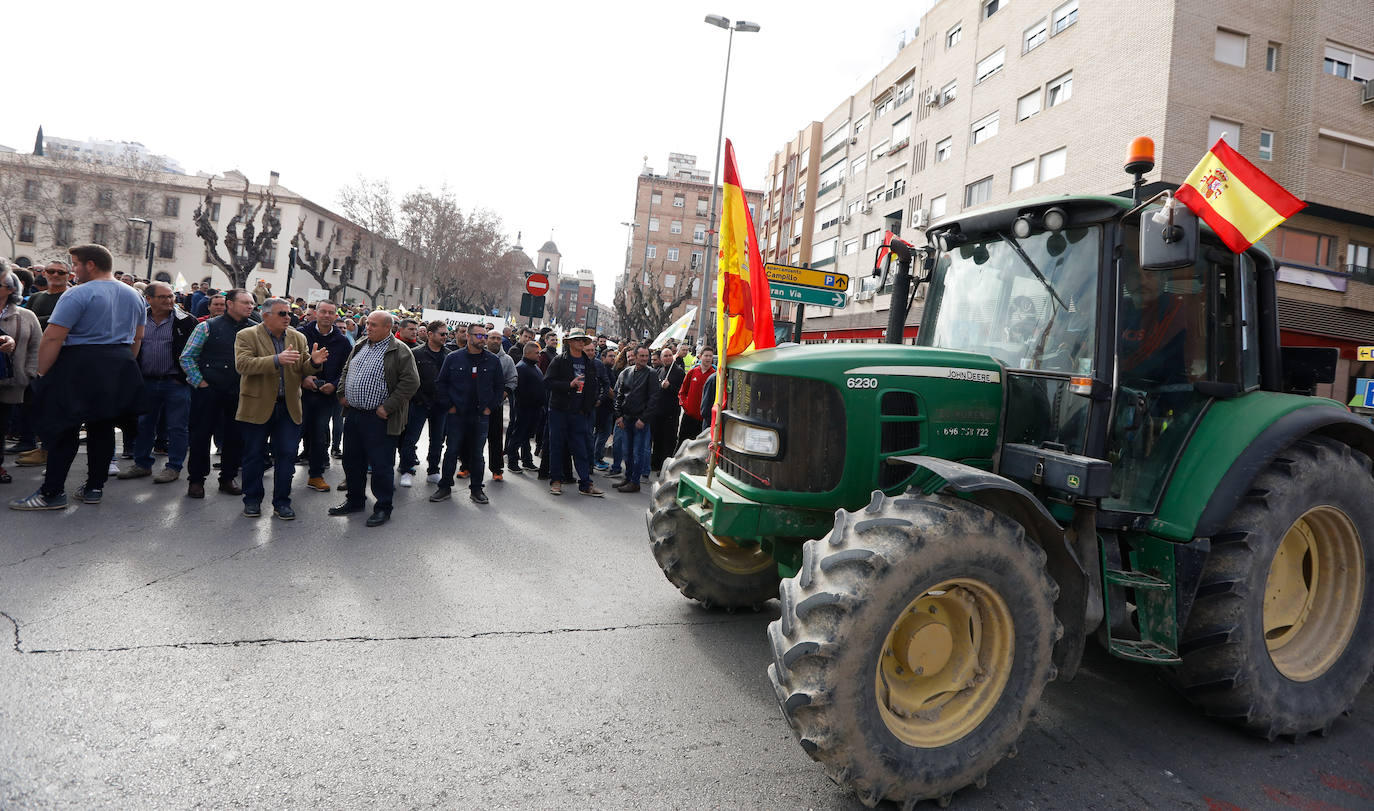 Fotos: La protesta del campo llega ya a Murcia