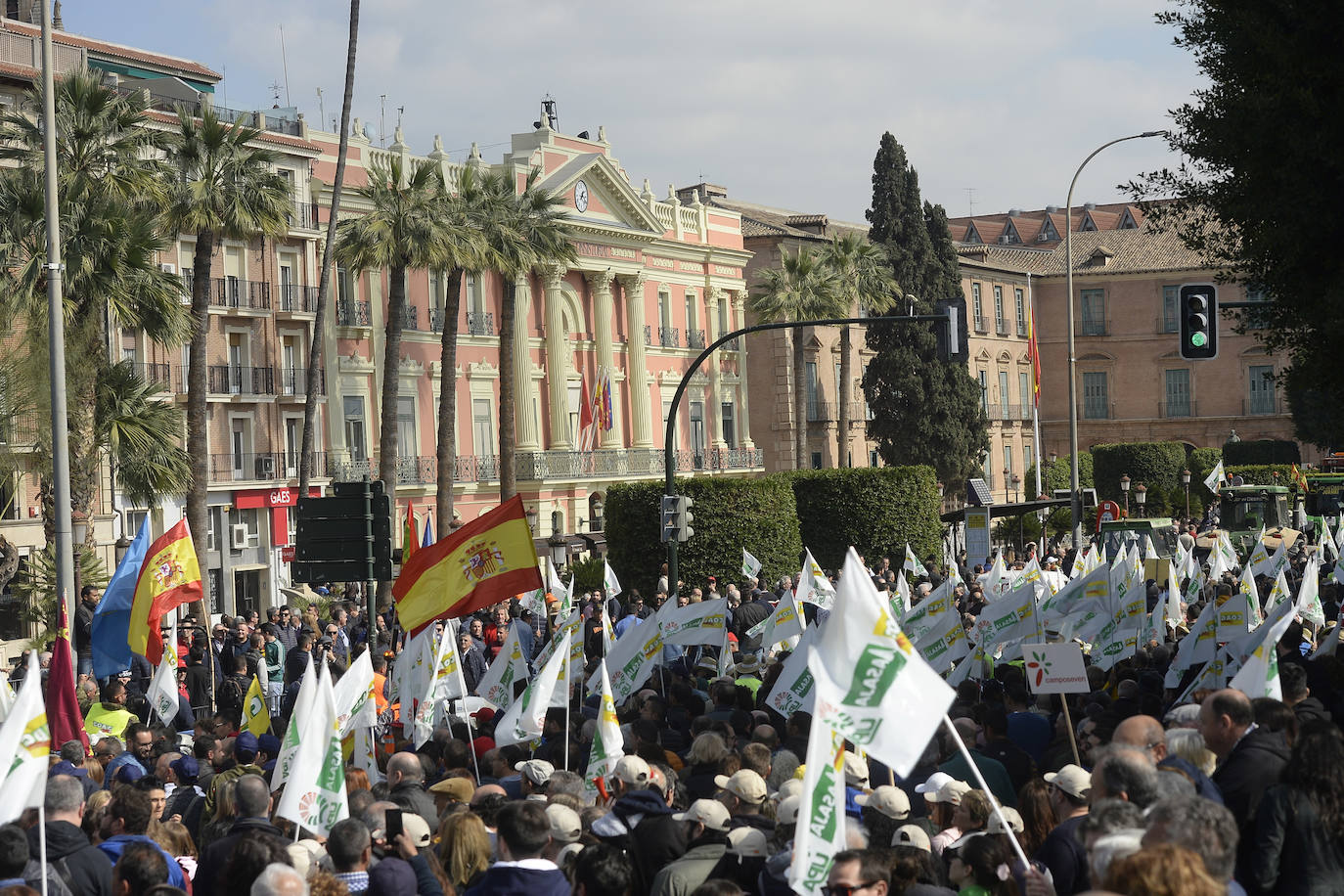 Fotos: La protesta del campo llega ya a Murcia