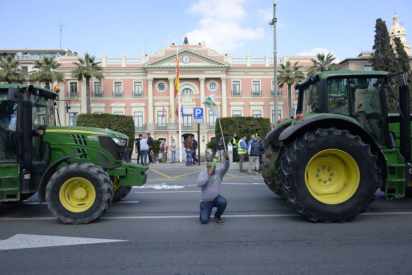 Fotos: La protesta del campo llega ya a Murcia