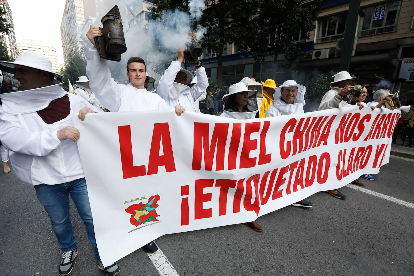 Fotos: La protesta del campo llega ya a Murcia