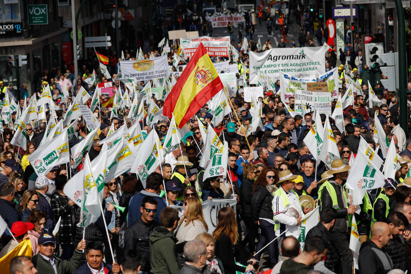 Fotos: La protesta del campo llega ya a Murcia