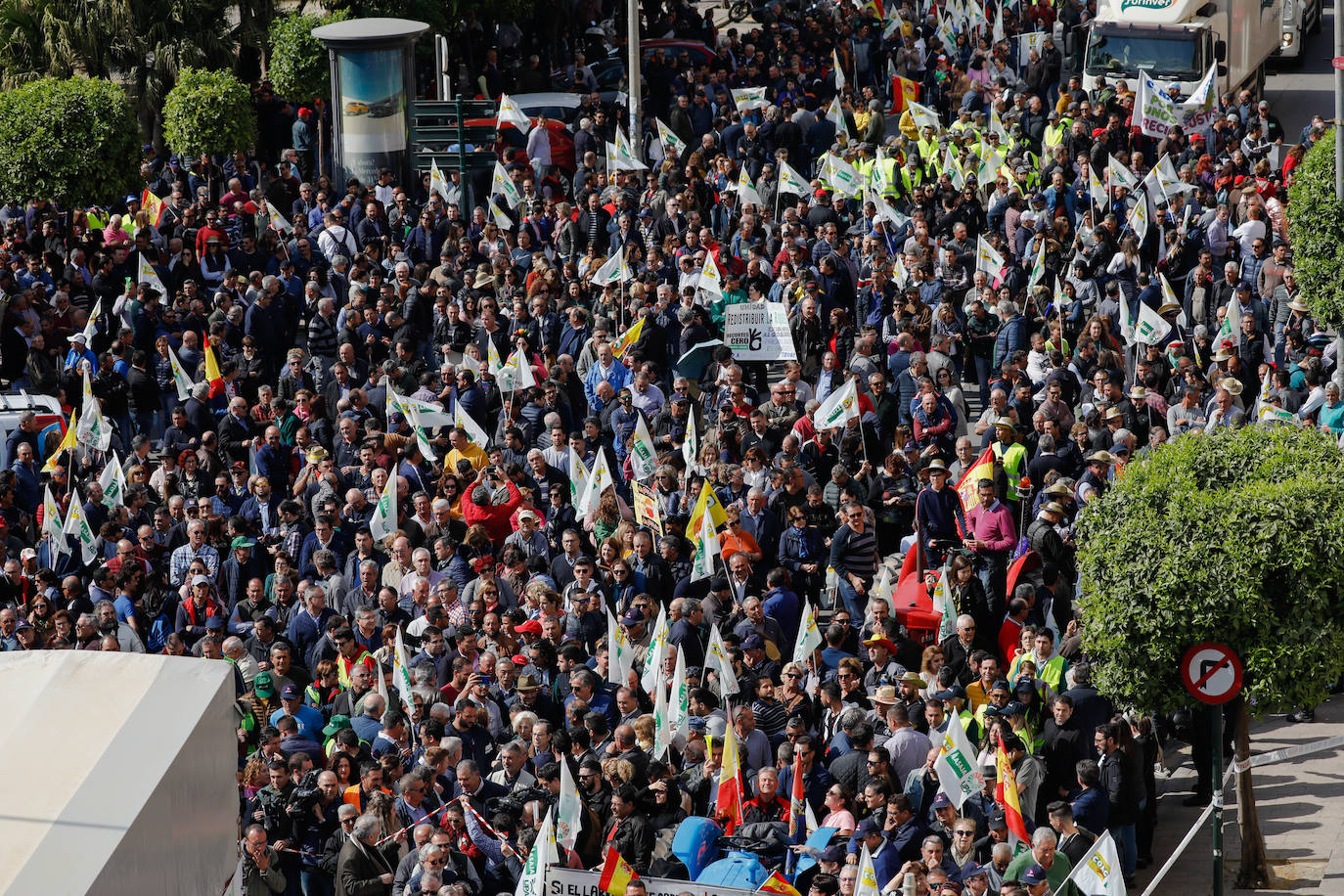 Fotos: La protesta del campo llega ya a Murcia