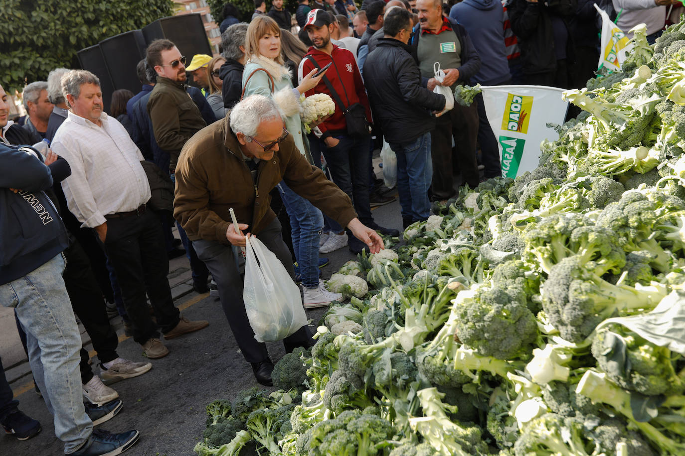 Fotos: La protesta del campo llega ya a Murcia