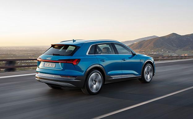 Audi e-tron el 100% eléctrico de la marca de los cuatro aros