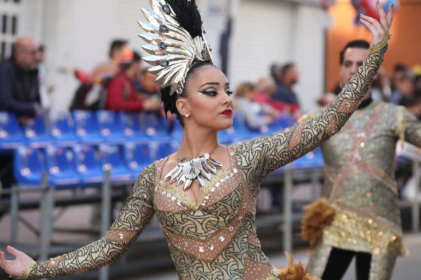 Fotos: Águilas se llena de color en el segunda gran desfile del Carnaval