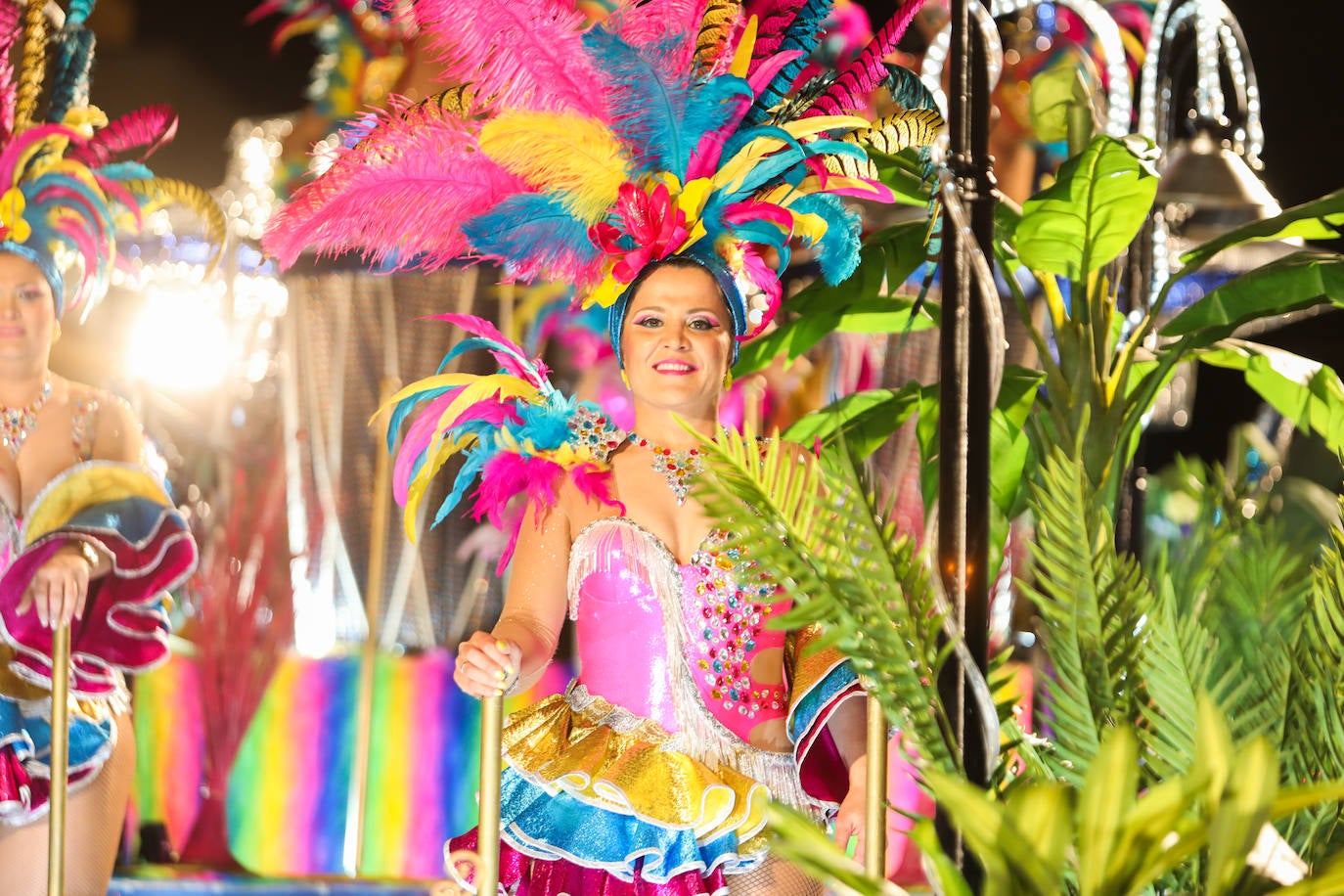 Fotos: Águilas se llena de color en el segunda gran desfile del Carnaval