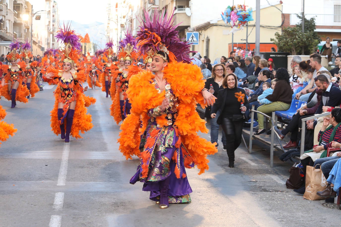 Fotos: Águilas se llena de color en el segunda gran desfile del Carnaval
