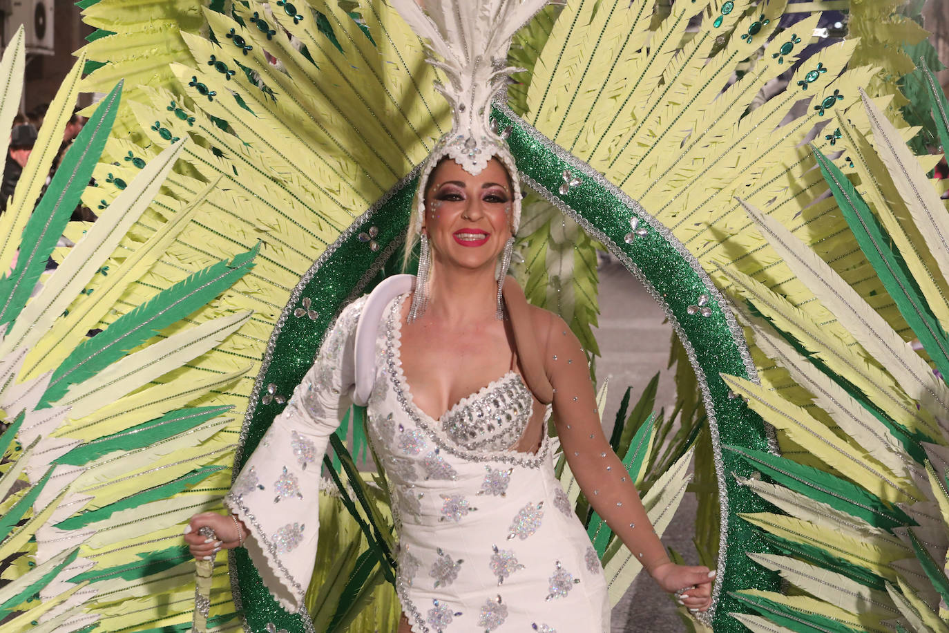 Fotos: Águilas se llena de color en el segunda gran desfile del Carnaval