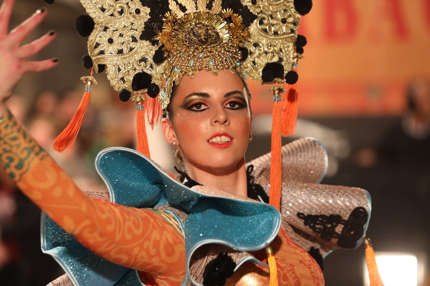 Fotos: Águilas se llena de color en el segunda gran desfile del Carnaval