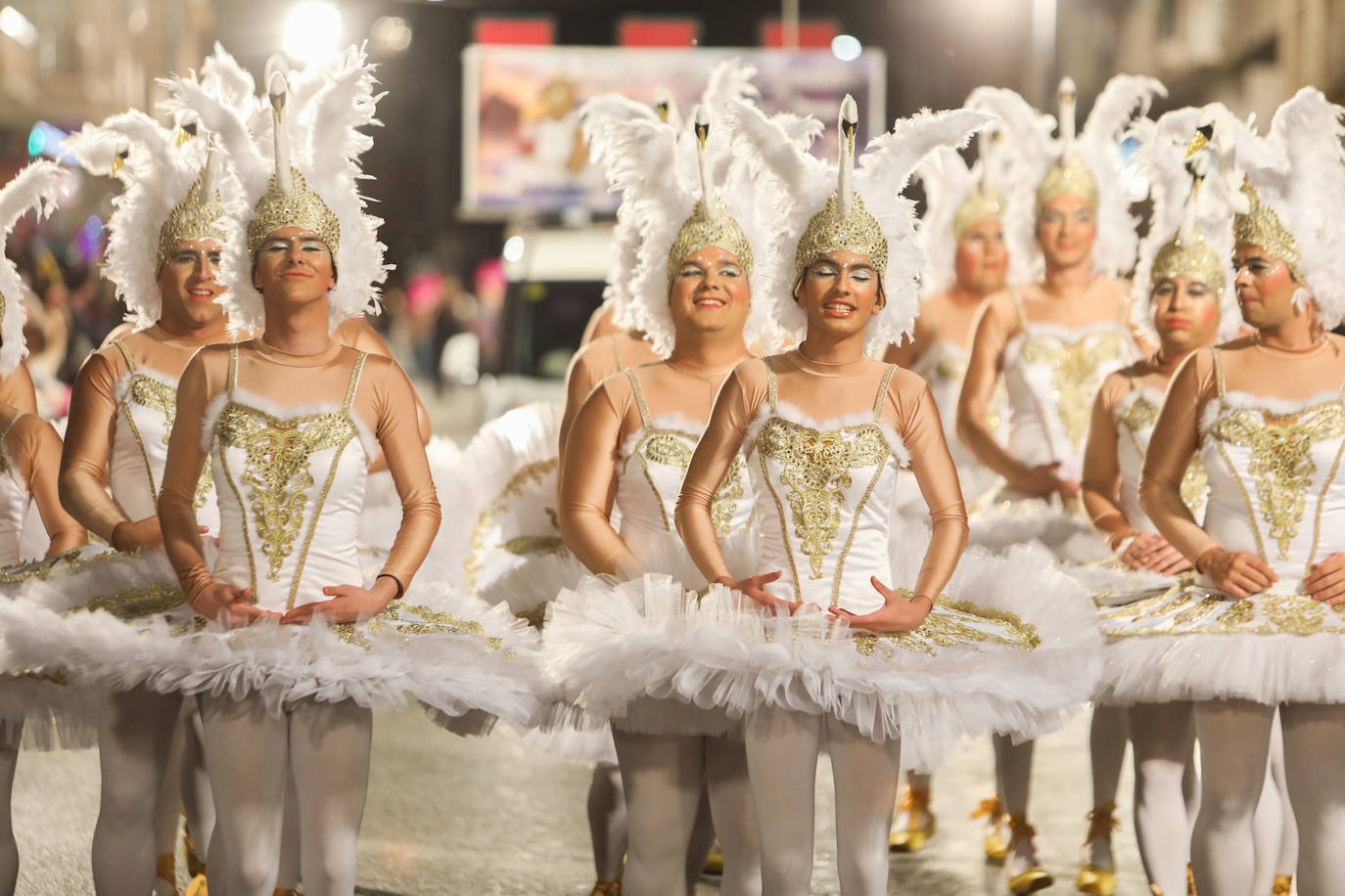 Fotos: Águilas se llena de color en el segunda gran desfile del Carnaval
