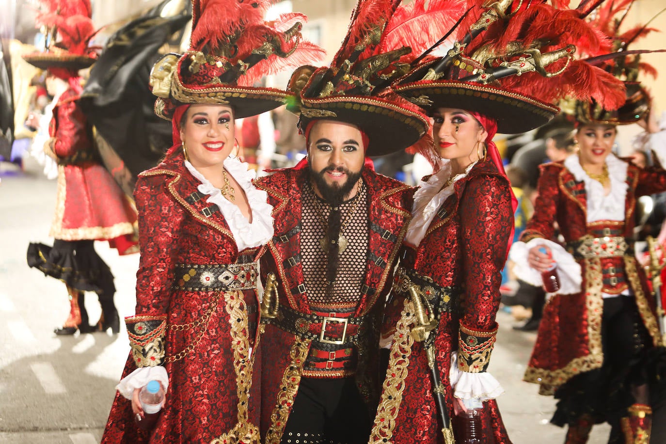 Fotos: Águilas se llena de color en el segunda gran desfile del Carnaval