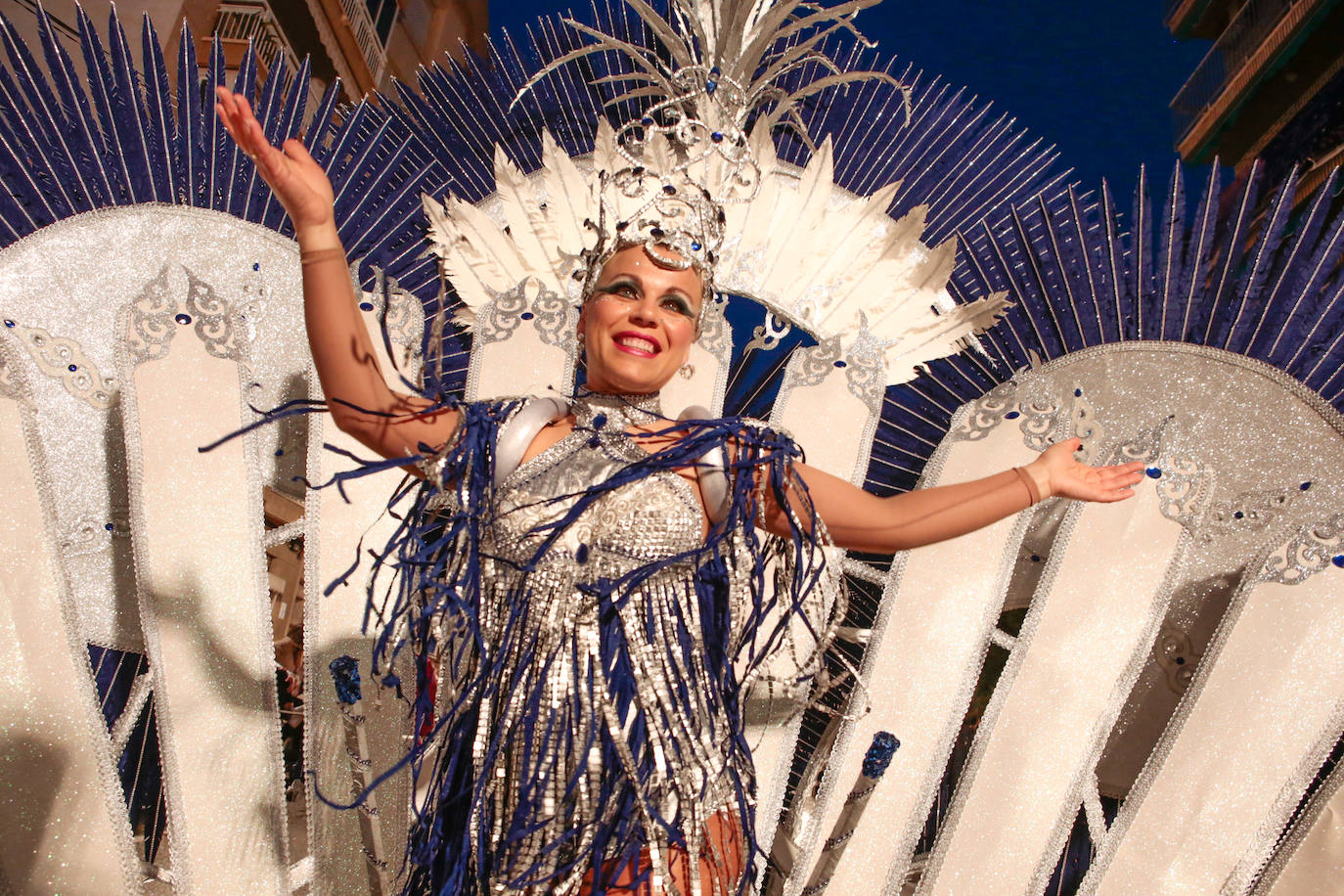 Fotos: Águilas se llena de color en el segunda gran desfile del Carnaval