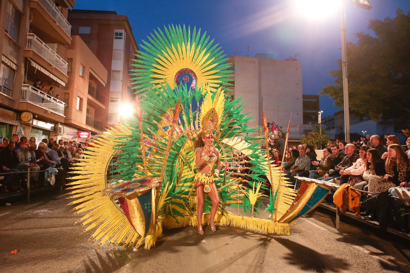 Fotos: Águilas se llena de color en el segunda gran desfile del Carnaval
