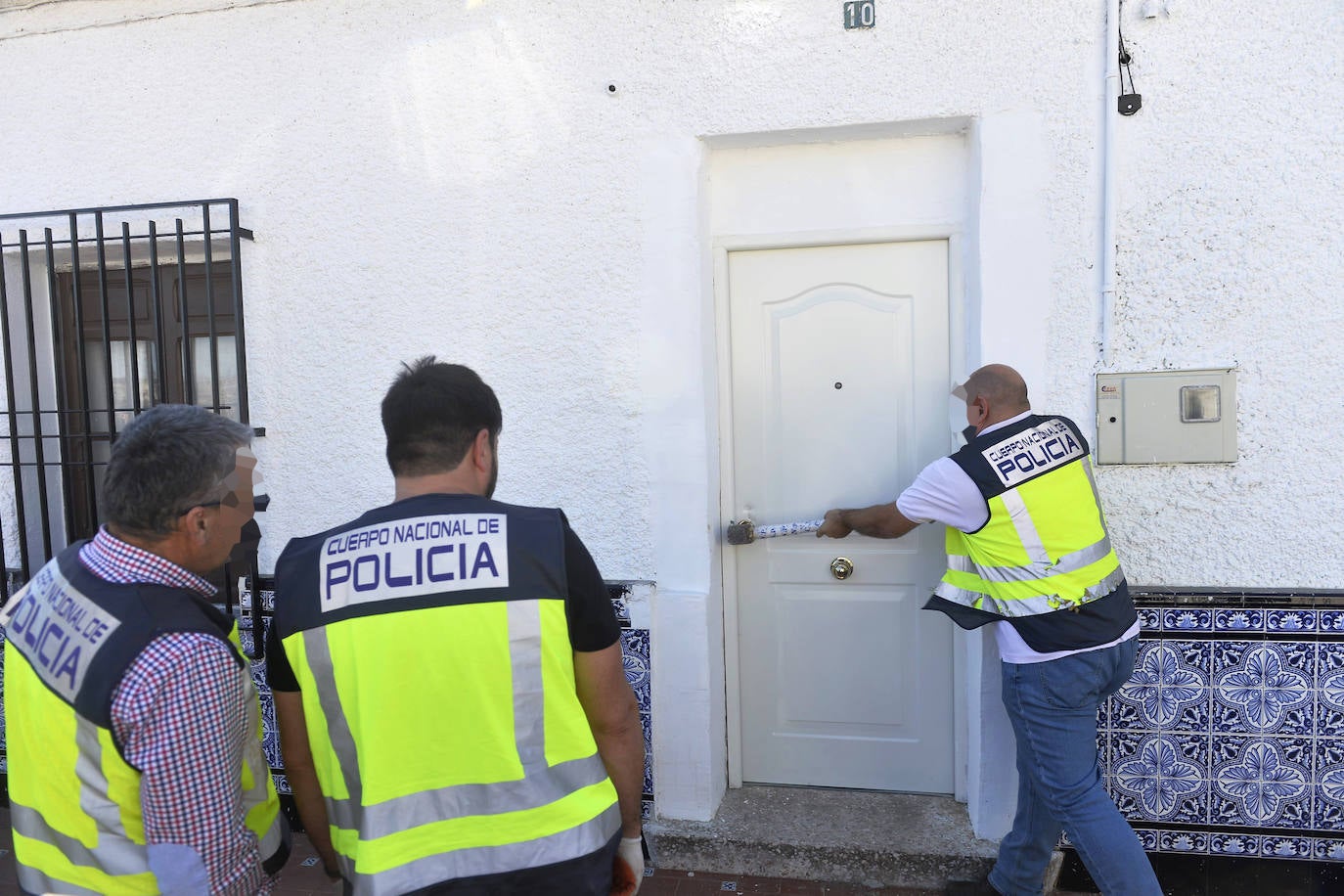 Fotos: Golpe de la Policía Nacional al cultivo de marihuana en La Alberca