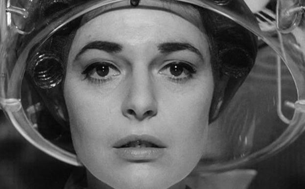 La actriz Anne Bancroft.