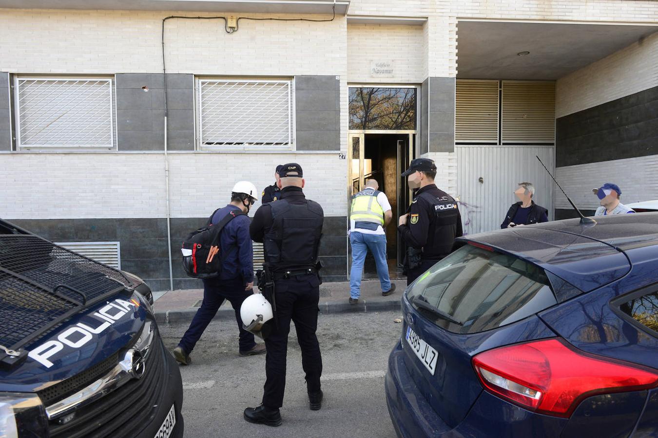 Fotos: Golpe de la Policía Nacional al cultivo de marihuana en La Alberca