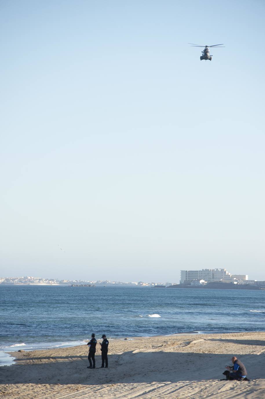Fotos: Nuevo accidente de un piloto de la AGA en la costa de la Región de Murcia