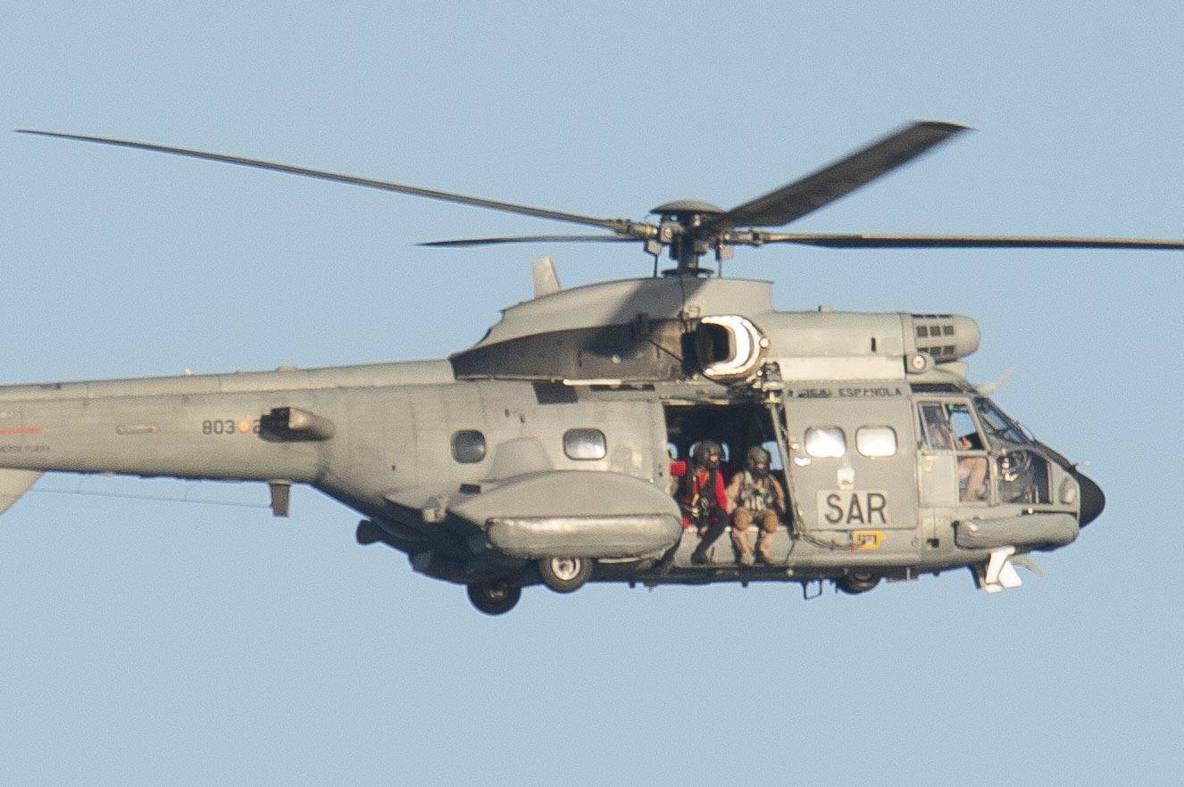 Fotos: Nuevo accidente de un piloto de la AGA en la costa de la Región de Murcia