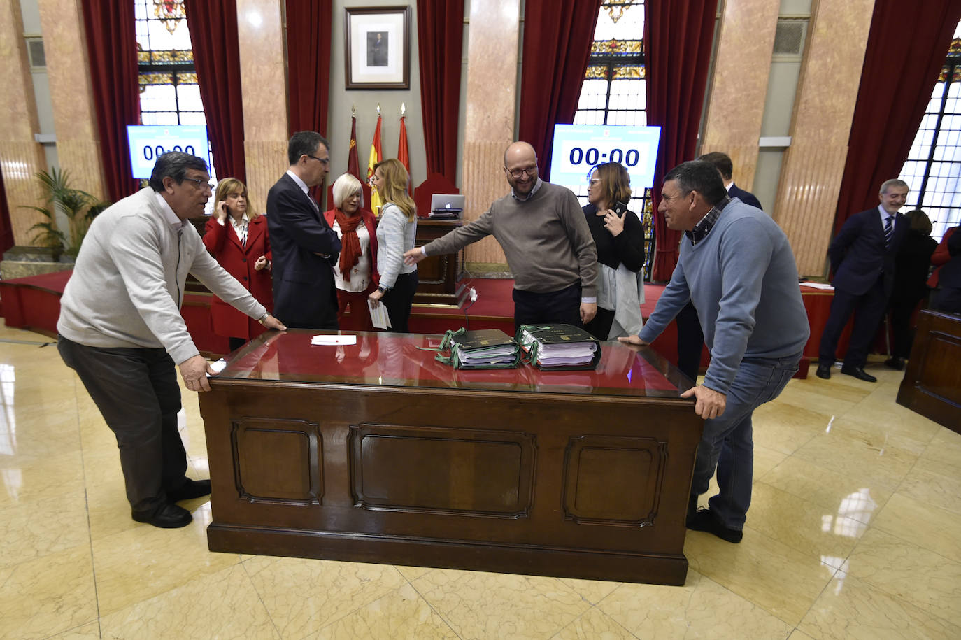 Fotos: Sesión del Pleno de Murcia