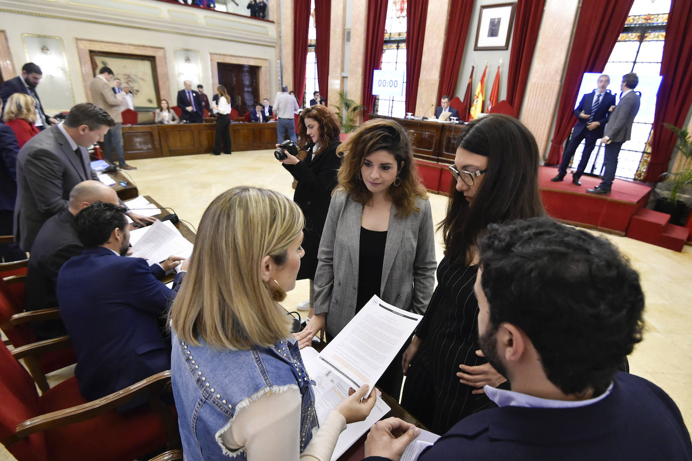 Fotos: Sesión del Pleno de Murcia