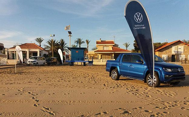 La Bahía Grande de Mazarrón fue el escenario de la prueba deportiva. 