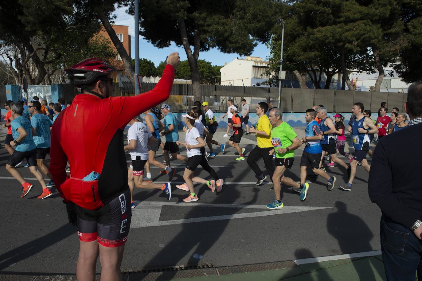 Fotos: Juan Ramón García y Wafiya Benali vencen en la Media Maratón de Cartagena