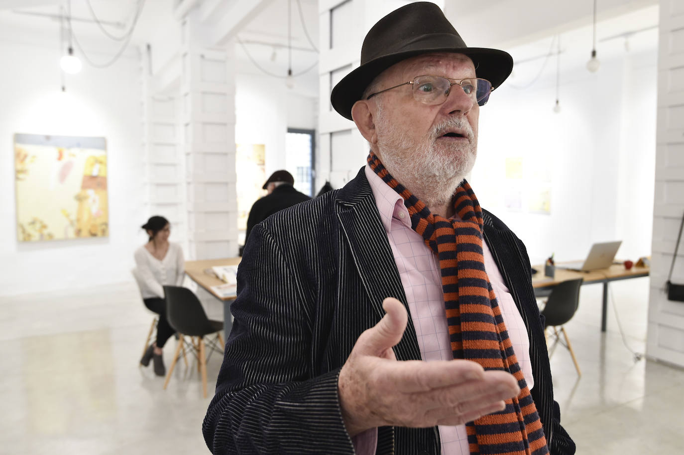 Fotos: Vicente Ruiz, un pintor flechado por la prehistoria