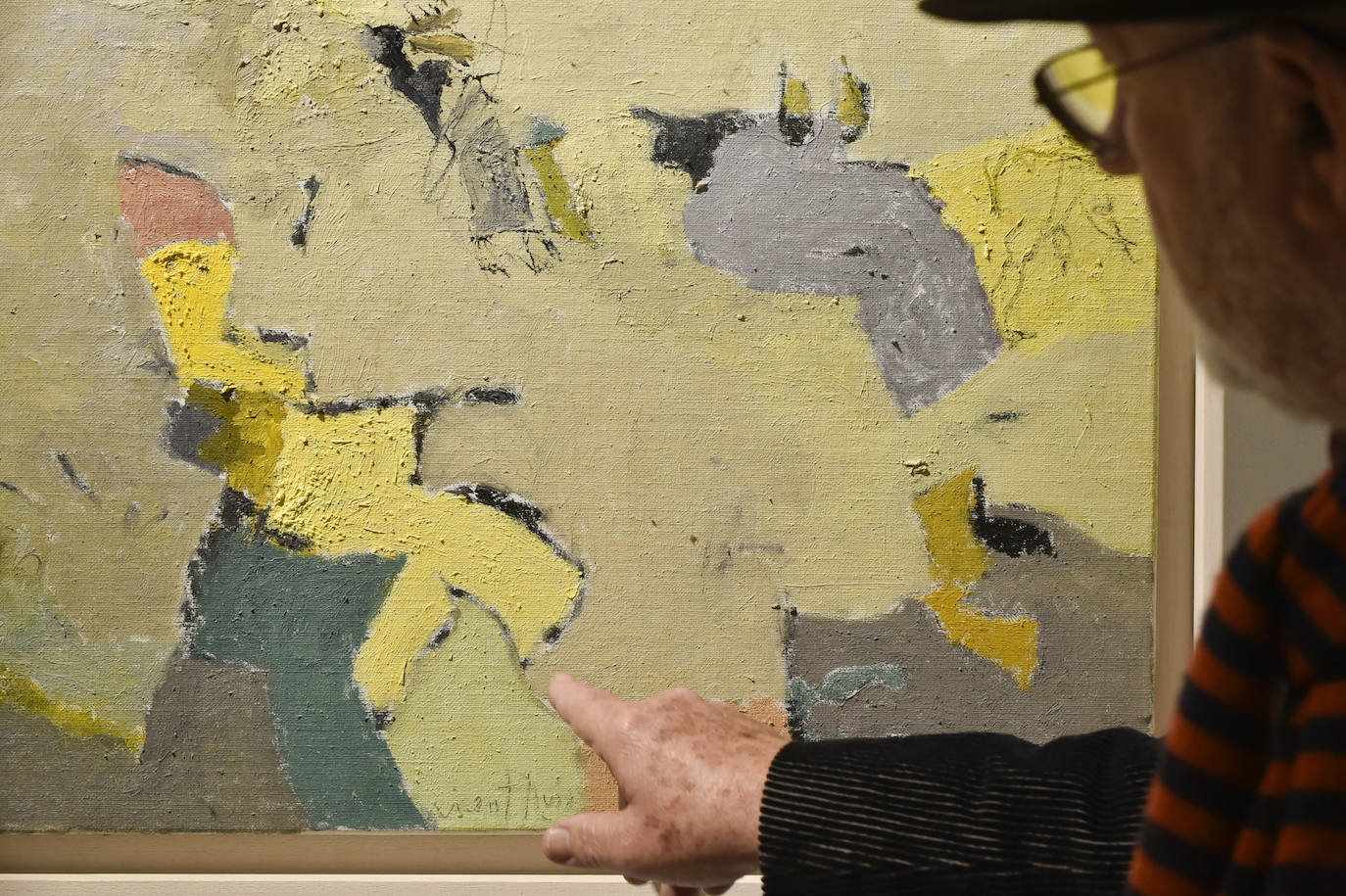 Fotos: Vicente Ruiz, un pintor flechado por la prehistoria