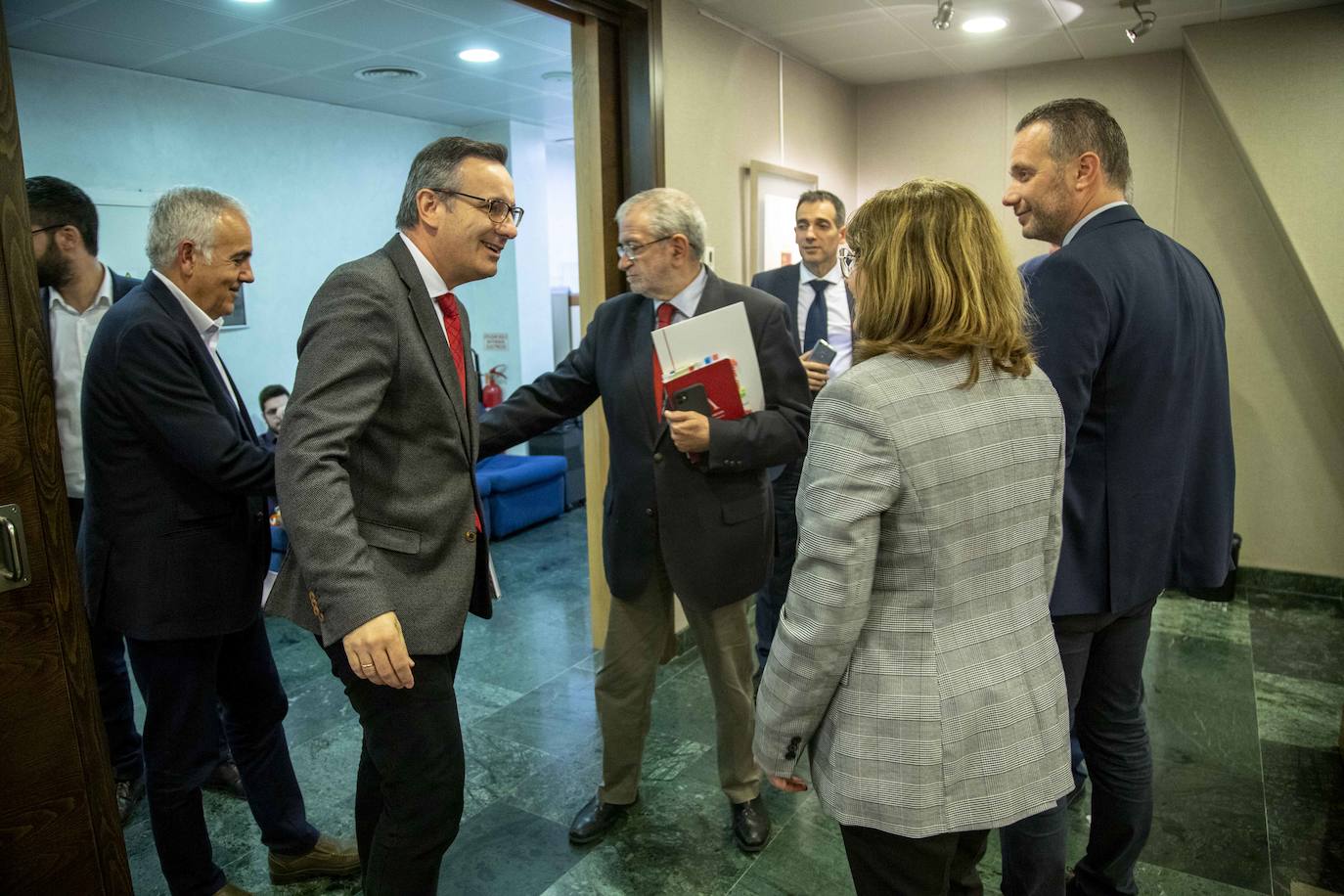 Fotos: Imágenes de la Junta de Portavoces de la Asamblea regional de este jueves
