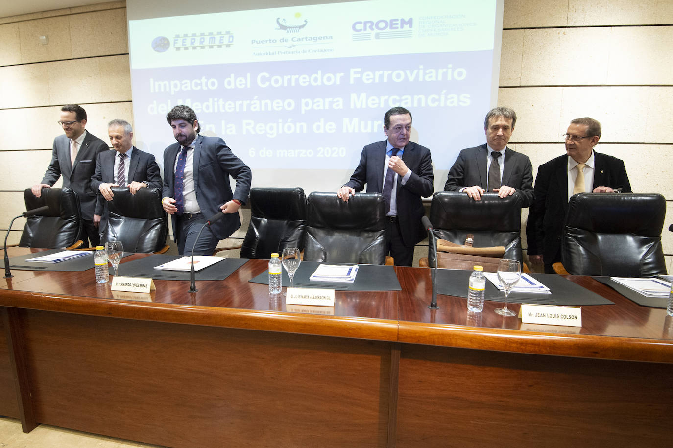 Fotos: El Corredor Mediterráneo creará entre 8.000 y 10.000 empleos en la Región, según Croem