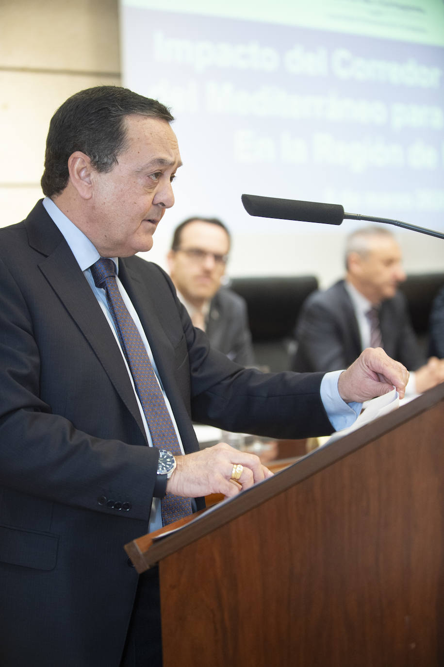 Fotos: El Corredor Mediterráneo creará entre 8.000 y 10.000 empleos en la Región, según Croem