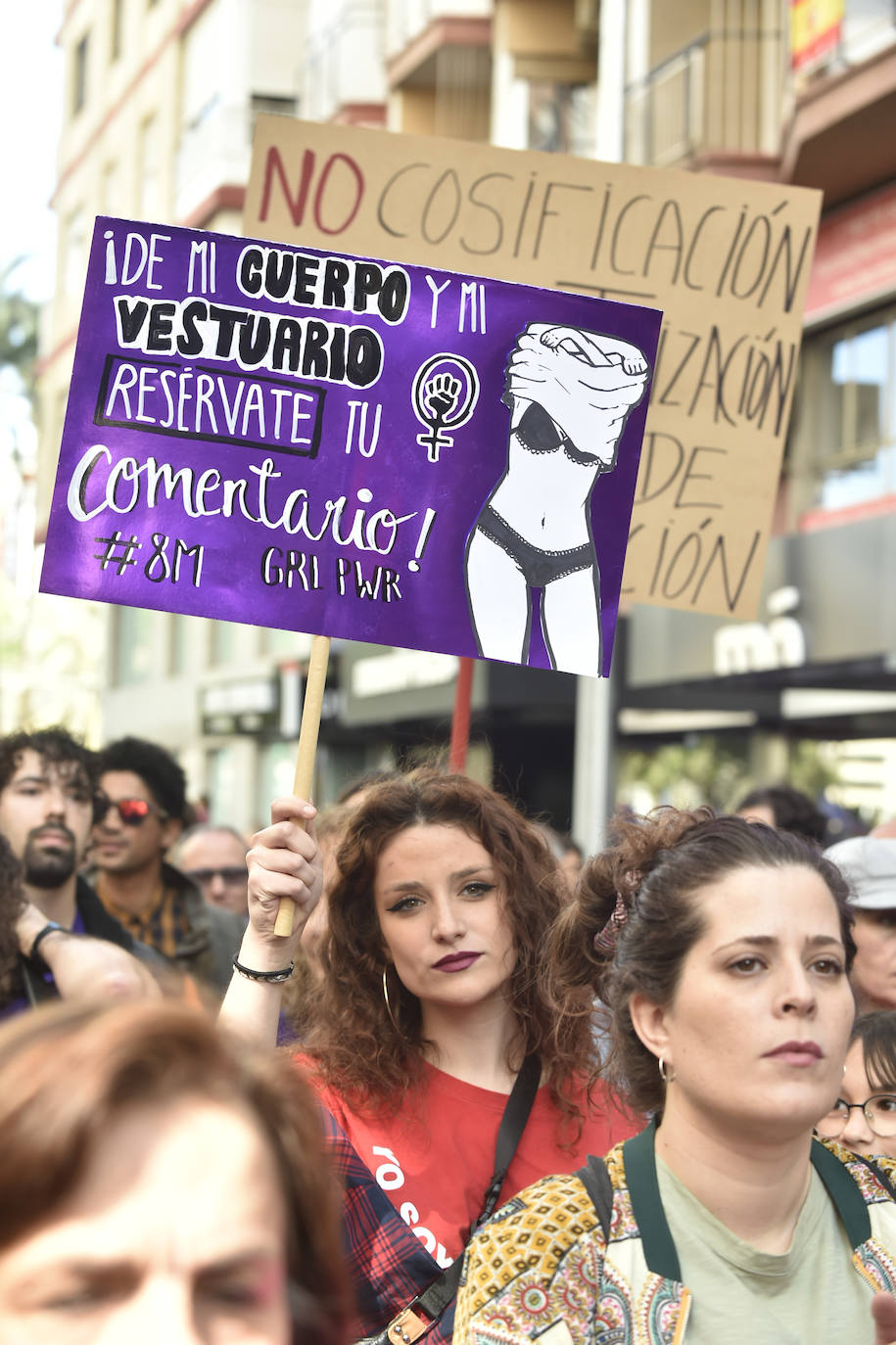 La manifestación transcurrió en un ambiente sano, alegre y reivindicativo.