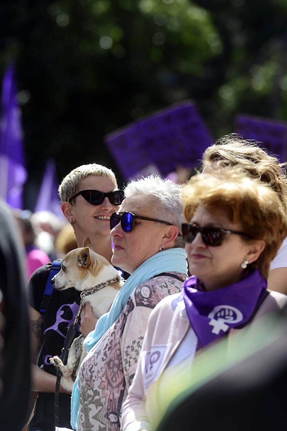 Fotos: Miles de voces claman en Murcia contra la desigualdad de las mujeres