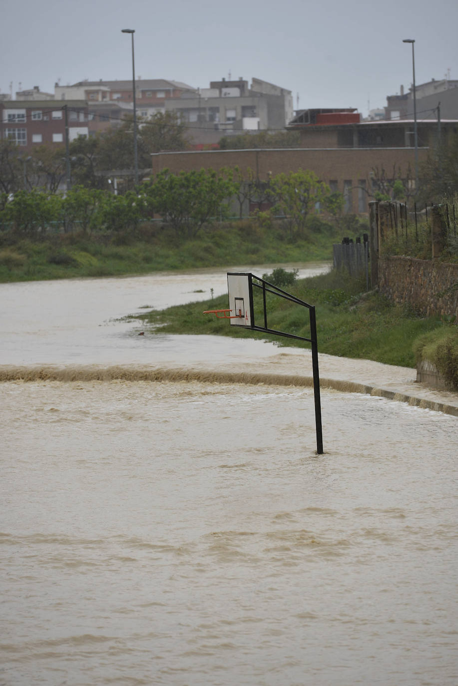 Efectos del temporal en Beniaján y Torreagüera.