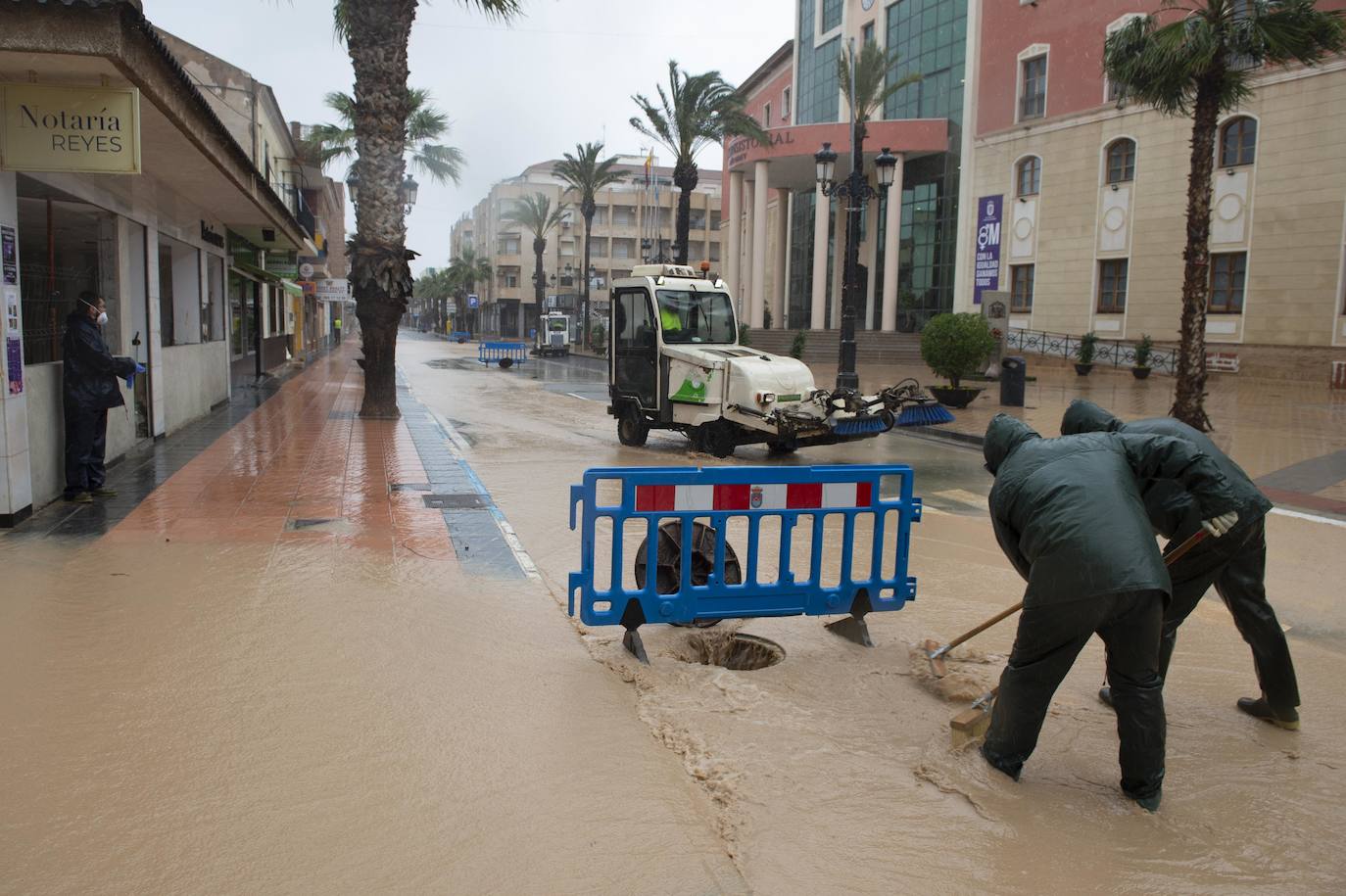 Fotos: Las lluvias vuelven a anegar Los Alcázares