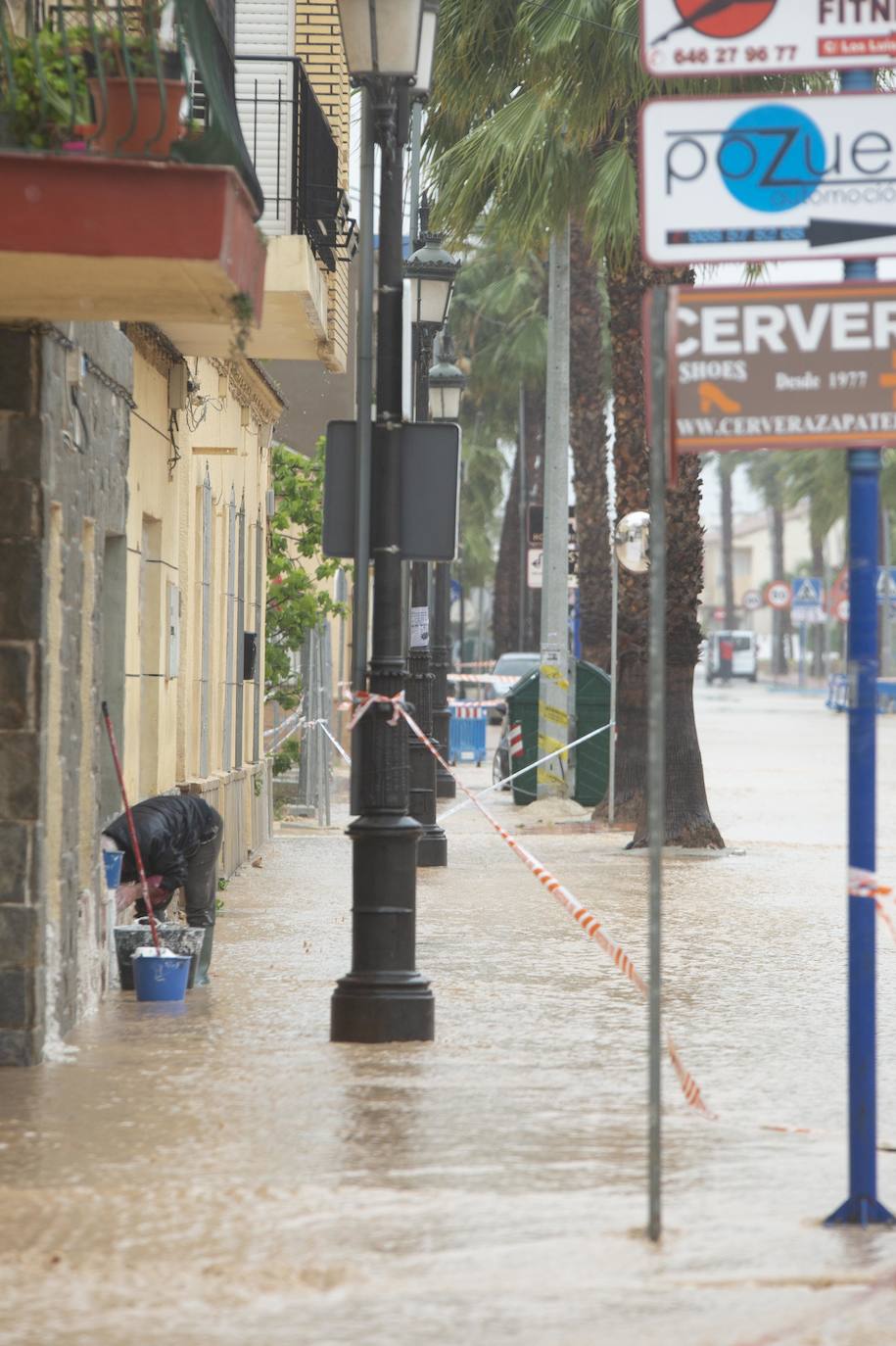 Fotos: Las lluvias vuelven a anegar Los Alcázares